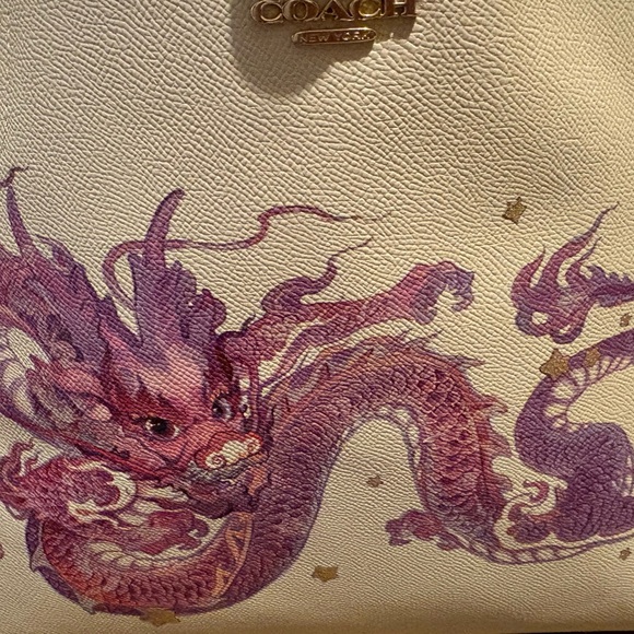 Coach Lunar New Year of the Dragon Tote *Hard to Find* Limited Edition - Picture 2 of 13